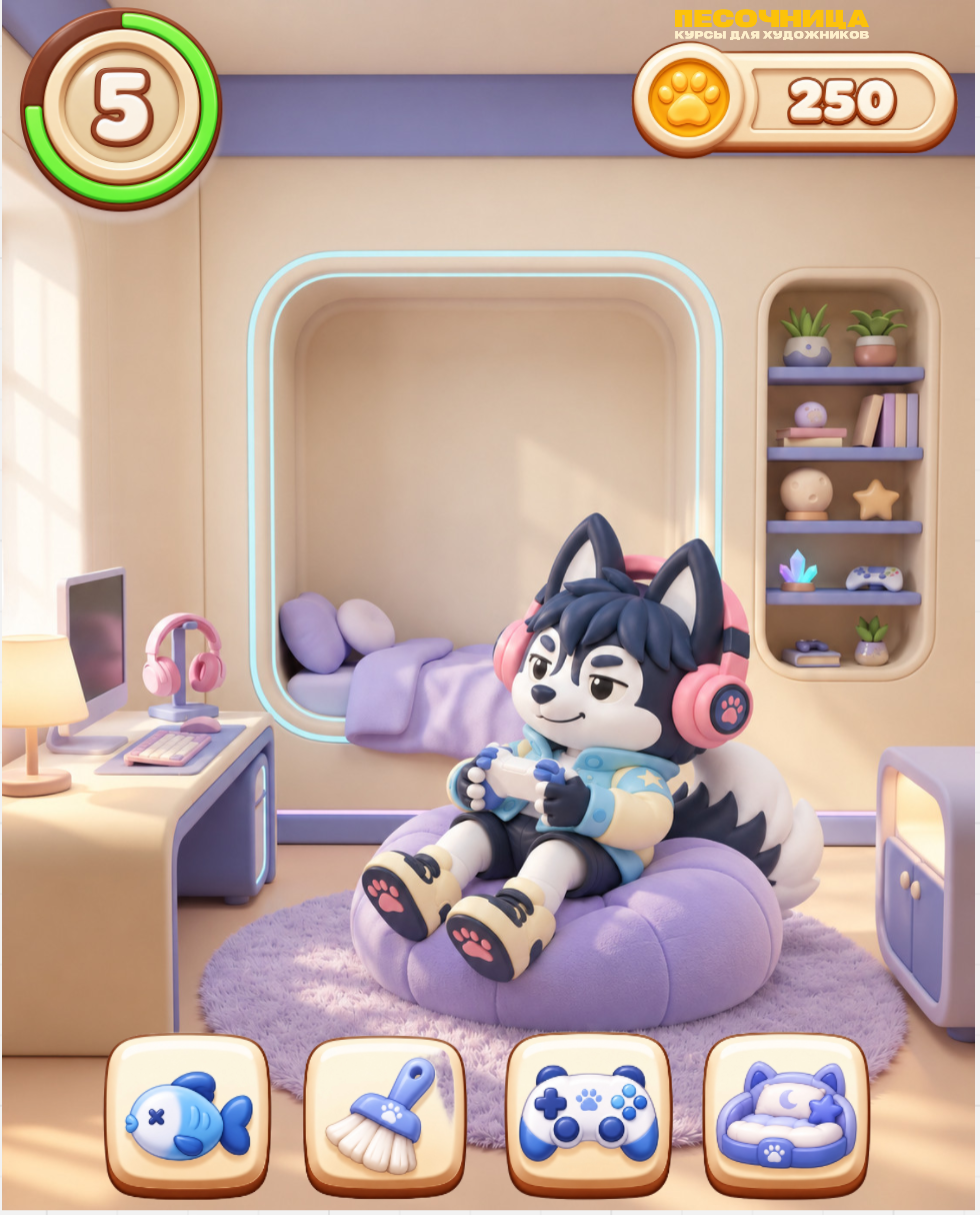 Character and UI